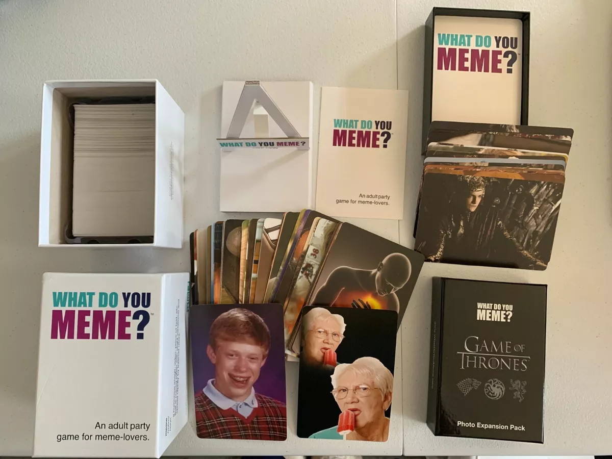 What Do You Meme?® - The Ultimate Adult Party Card Game for Meme-Lovers