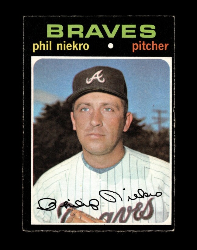 1971 O-Pee-Chee Set-Break # 30 Phil Niekro EX-EXMINT *GMCARDS*