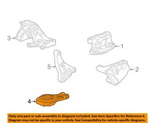 Gm Oem 13-22 Encore Engine Trans Mounting-lwr Trans Mount 95248684