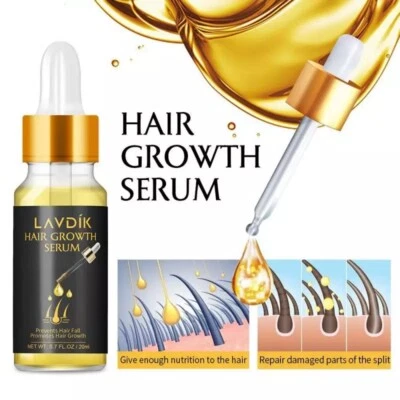 LAVDIK Ginger Fast Hair Growth Serum Essential Oil Anti Preventing Hair Lose