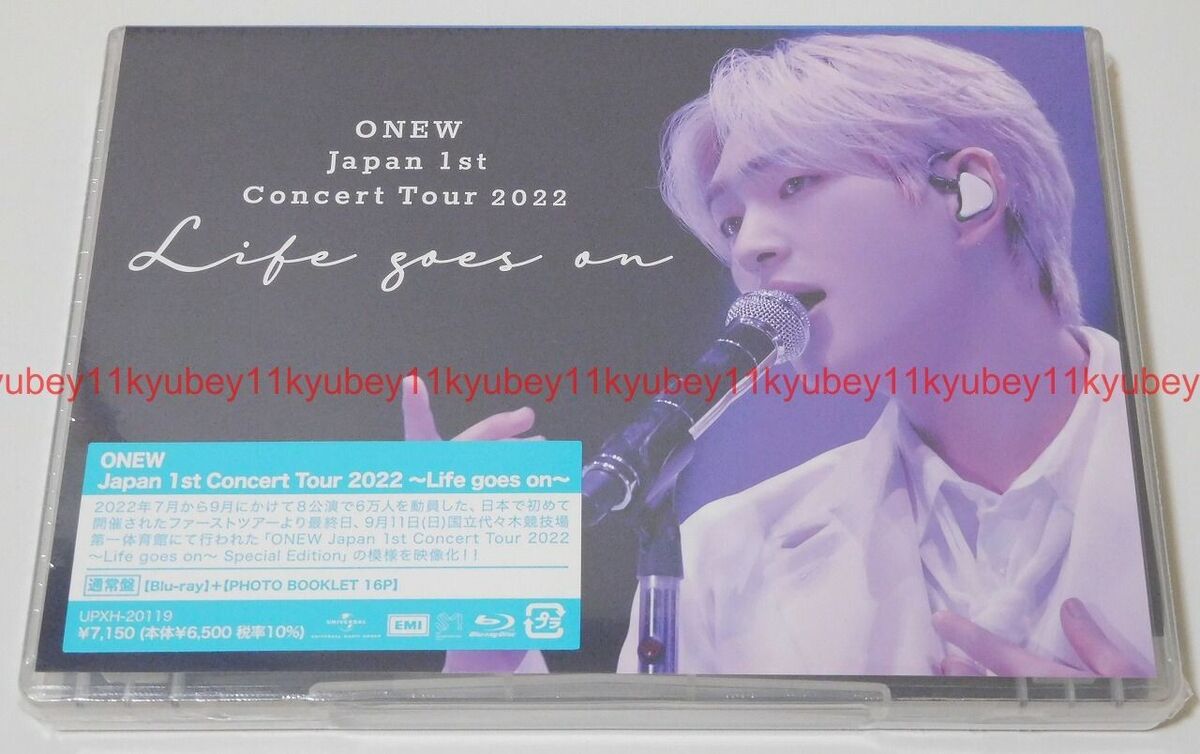 New SHINee ONEW Japan 1st Concert Tour 2022 Life goes on Blu New SHINee ONEW Japan 1st Concert Tour 2022 Life goes on Blu