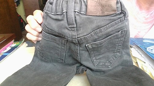 Cody James Little CowBoys Size 4 Gray-Black Jeans Int Adjusters Rodeo Good Con - Picture 14 of 16