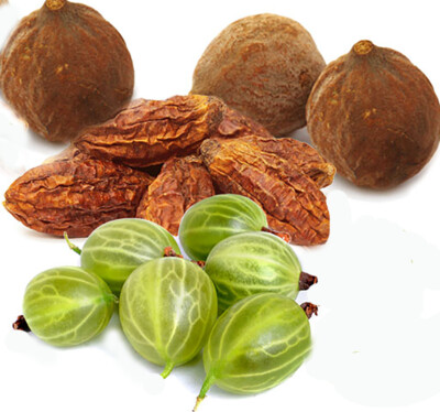 Triphala Kapseln 3 Frucht (Haritaki, Amalaki, Bibhitaki) - 100 % ohne Füllstoffe