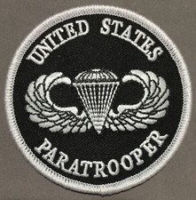 United States Army Paratrooper licensed patch