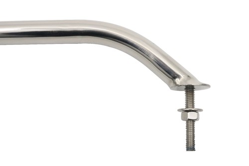 Stainless Steel Handrail 18 Inch Boat Marine Heavy Duty Grab Handle Polished - Foto 7 di 7
