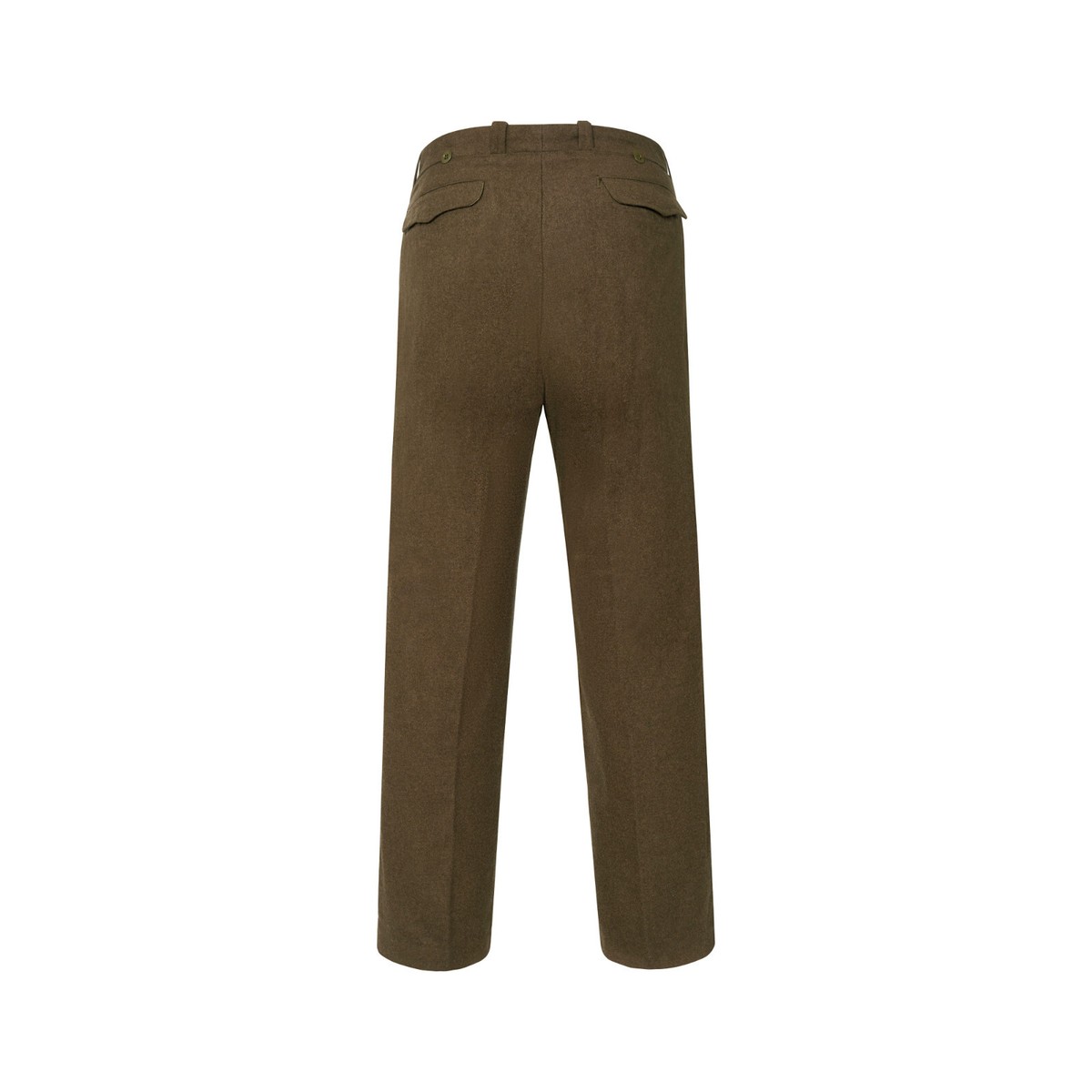 パンツ 40's French brown wool work trousers Army Wool Trouser Original French Military Uniform Dress