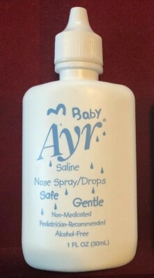 1oz 30ml Empty Plastic Bottle~Nasal Mist Spray Nose Drop~Refilable~Reuse~White