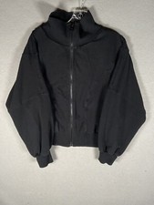Varley Black Cortland Jacket Classic Sweat Athleisure Athletic Size M Womens