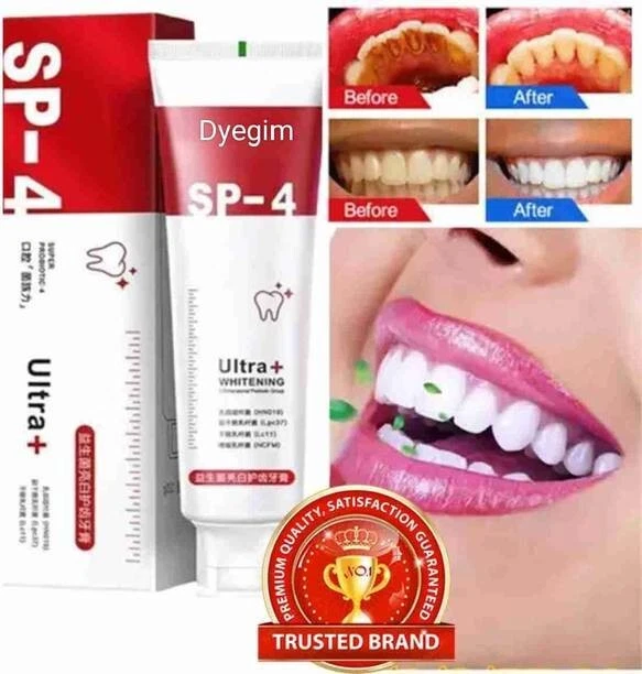 Dyegim Ultra + Charcoal clean Black gel Toothpaste,Plaque Removal Toothpaste ( 4 - Image 4 of 4
