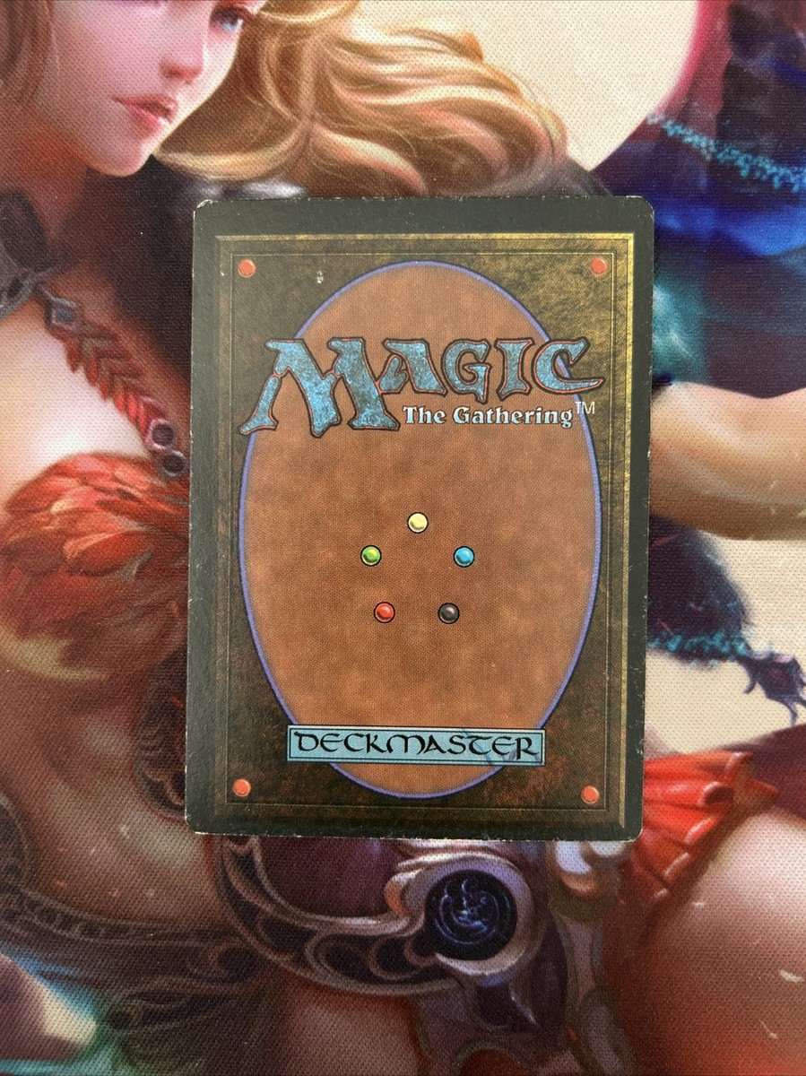MTG Fastbond, Revised Edition, Lightly Play, Miscut, Magic The