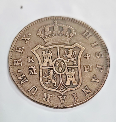 スペイン CAROLUS III 1776年  Carolus 111 *1776* 8 Reales - Spanish Empire Coins / Restrike - Etsy