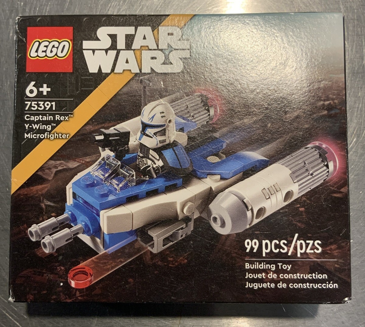LEGO Star Wars CAPTAIN REX Y-Wing Microfighter 75391 Sealed Set