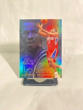 1996-97 Flair Showcase Allen Iverson 76ers Rookie Card; Row 2 Seat 3 Section 1. rookie card picture