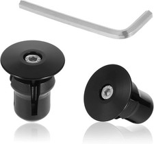Handlebar End Caps Bar End Plugs Caps, Expanding Aluminum Adjustable Bike Bar En