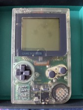 Nintendo Game Boy Pocket Clear Handheld Gaming Console