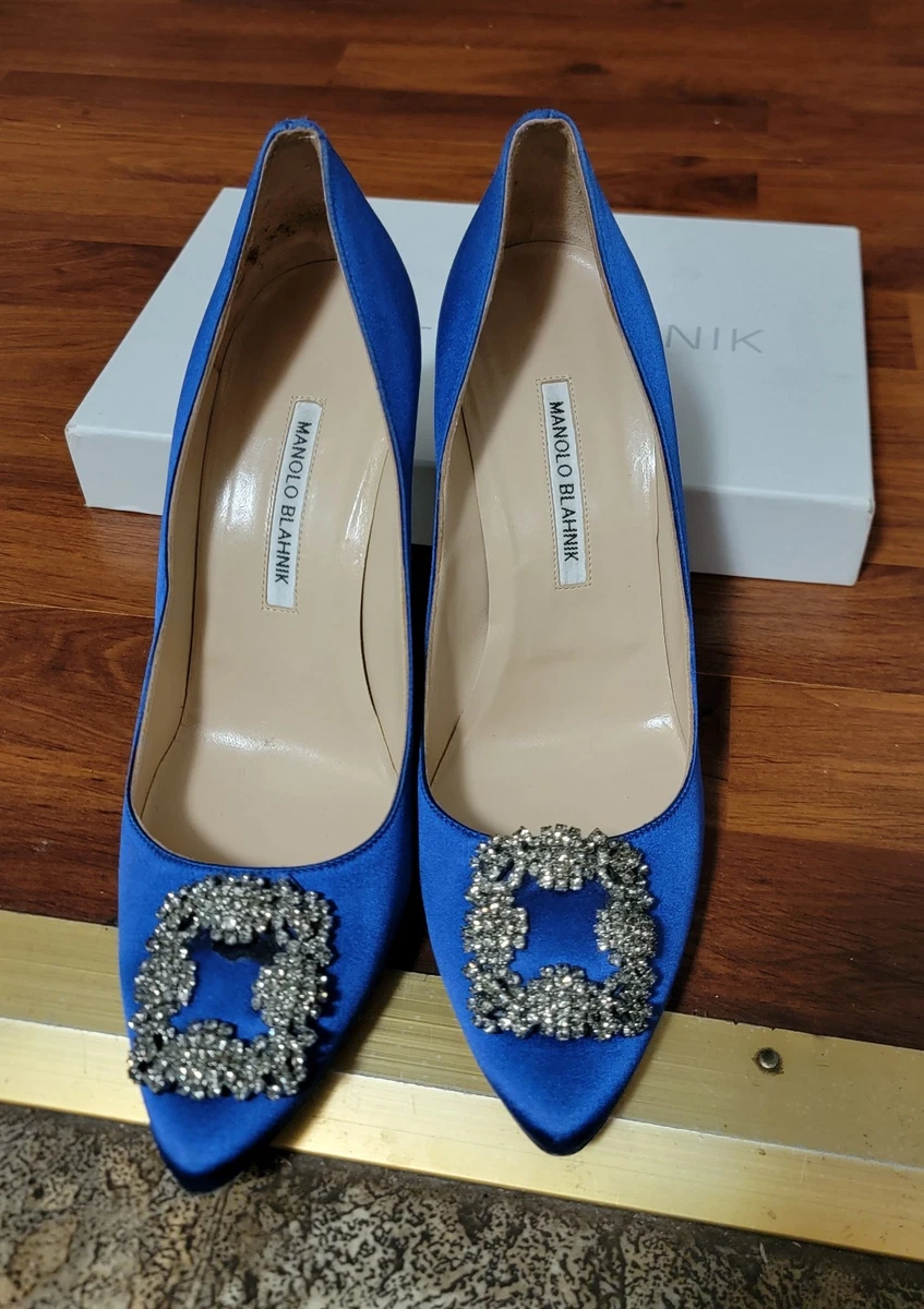 Manolo Blahnik Blue Shoes for Women for sale | eBay