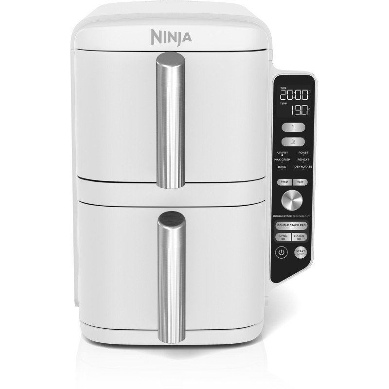 Friteuse sans huile Ninja Double Stack XL pour grands repas de famille en cuisine