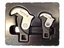 Matco Tools NEW 2 Piece Snap Spring Adjustable Crowfoot Wrench Set SMCFSLM2