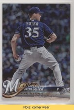 2018 Topps Update Rainbow Foil Brent Suter #US291 READ 2id