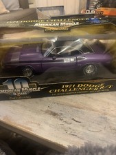 Ertl Collectible 10 Year American Muscle 1971 Dodge Challenger Rt 340 4 Barrel Ertl Collectible 10 Year American Muscle 1971 Dodge Challenger Rt 340 4 Barrel
