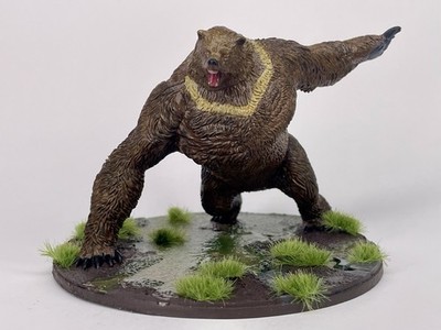 Professionally Hand-Painted Rune Bear Miniature Steamforged Games Elden Ring