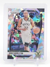KHRIS MIDDLETON 2024-25 PANINI PRIZM CRACKED ICE #153 BUCKS BASKETBALL Q5722
