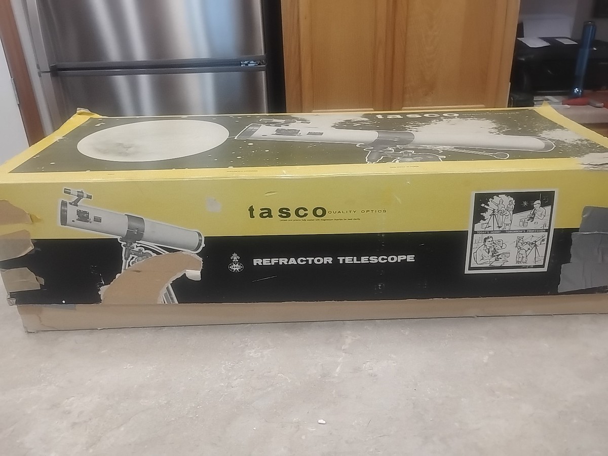 Vintage TASCO #11TE-5 Telescope 300x Reflector Made In Japan With