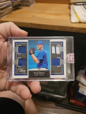 2023 Panini Three and Two Baseball Tylor Megill  4-Patch Full Count Relic 12/60