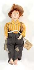 vtg Eubank Dolls Huck Finn fashion literature doll toy w/ Original Tag