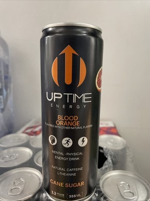 UPTIME Energy Drink  - Cane/Zero Sugar 12 Pk- 5 Flavors Available ( Mix & Match)
