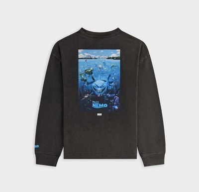 Kith Kids x Pixar Nemo Family LS Black Tee NWT Size XS | eBay