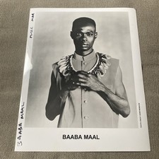 Baaba Maal Press Photo 8x10&rdquo;. See Description.
