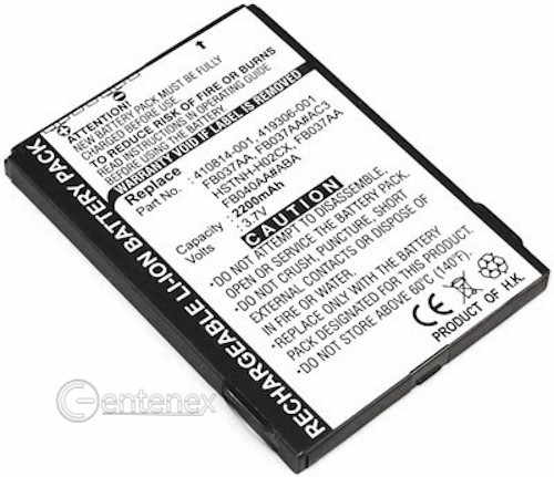 Li-ion Battery for HP Compaq iPAQ 214 211 212 216 200 FB040AA# PocketPC PDA - 第 1/2 張圖片