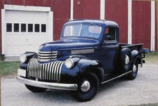 1947 Chevrolet Pickup Truck photo ad poster