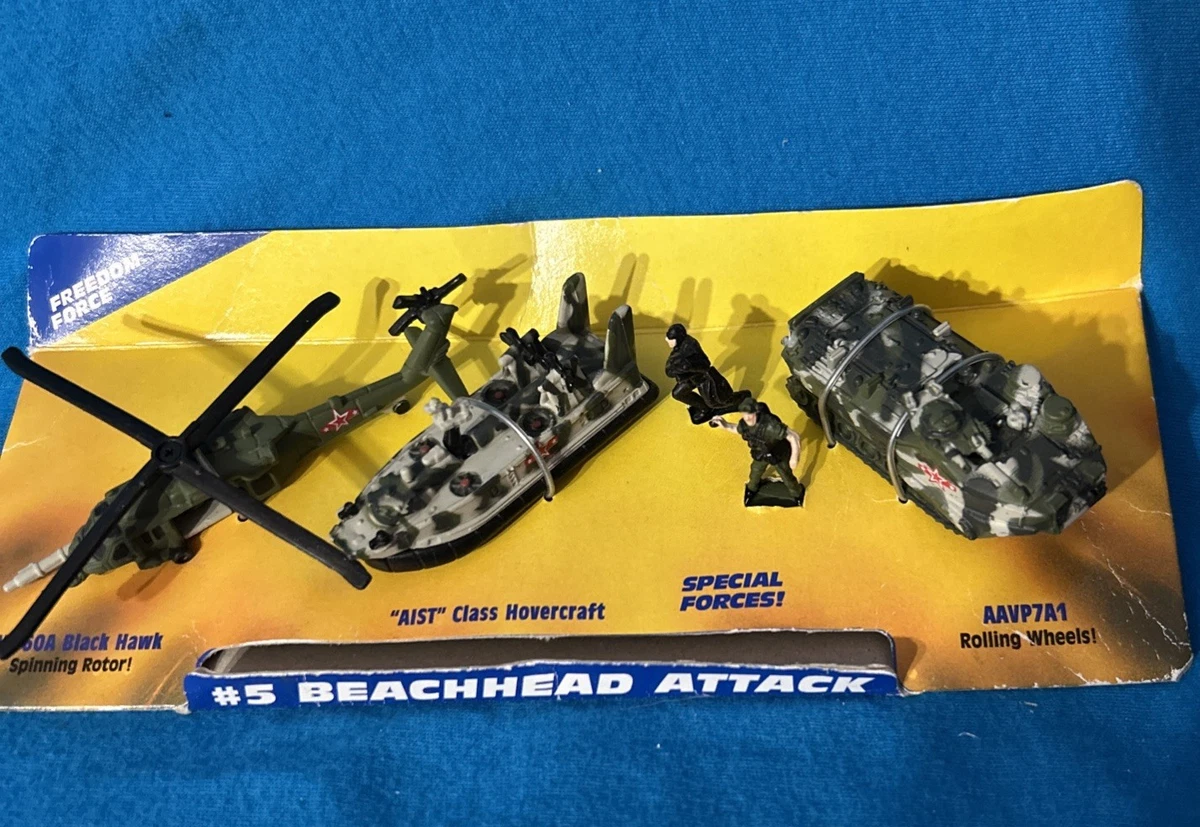 Micro Machines Military 1999 – Char Scorpion Commandos T-80, Préprod Galoob RARE