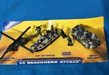 Galoob Micro Machines Military 1998 5 BEACHHEAD ATTACK RARE - Read Description