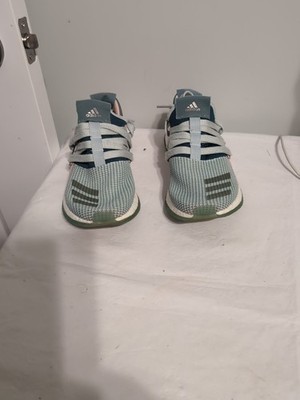 Adidas PureBoost Running Shoes Green /Pink Women's Sz 7  Good Condition 
