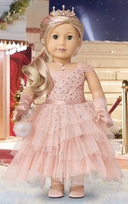 American Girl 2021 Winter Princess Doll Swarovski Crystal NEW Factory Packaging!