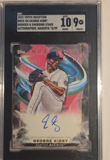 2023 Topps Inception - Base Rookie and Emerging Stars Autographs George Kirby...