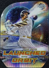 2023 Topps Cosmic Chrome - Launched Into Orbit Baseball Juan Soto #LIO-3 VG