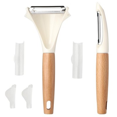 2 PCS Potato Peeler Stainless Steel Swivel YShaped IShaped Vegetable Fruit