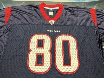 Houston Texans #80 Andre Johnson Jersey Size 2XL Blue Preowned | eBay