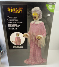 Spirit Twisted Grandma Animated figure collectible Animatronic New in Box