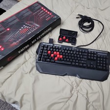 Ripjaws RGB Mechanical Gaming KeyBoard KM780 G,SKill cherry MX blue clicky PC