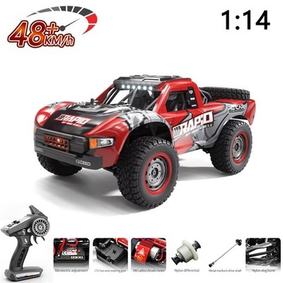 Q130 1/14 Rc Car Off Road 4WD 70km/h High Speed Brushless Motor Monster Truck
