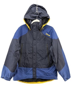 Vintage Polo Sport Ralph Lauren Ski Parka Jacket Mens Large Blue Hooded PS/RL