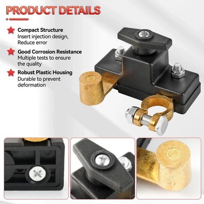 12V-24V Batterieschalter Trenntrenner Master Power Cut-Off EIN/Off ATV Auto.