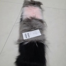 New Jindo Fox Fur Muffler She Born Jindo Fur Scarf