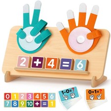Montessori Educational Learning Toys for 3 4 5 Year Old Boys Orange, Teal