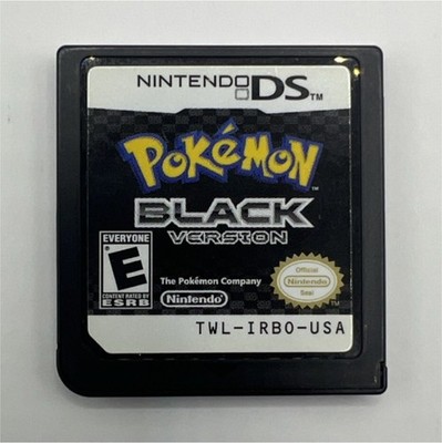 Nintendo DS Pokemon Black Version Video Game Cartridge E NTSC-U/C (US/Canada)